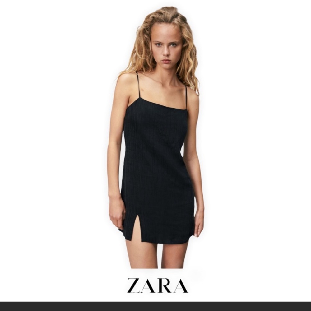 Black Zara mini dress